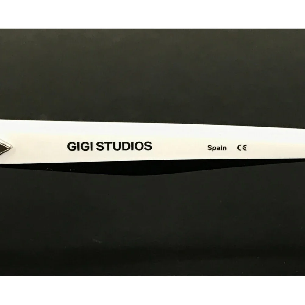 Gigi Studios Eyeglasses Frames ILLUSION 1458 6880/1 Black White Fade 53-17-140